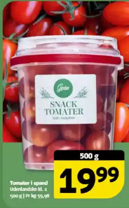 Løvbjerg Tomater i spand udenlandske tilbud