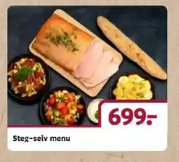 Løvbjerg Steg-selv menu tilbud