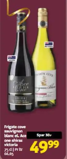 Løvbjerg Frigate cove sauvignon blanc el. ace one shiraz victoria tilbud