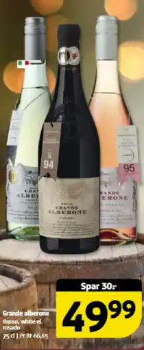 Løvbjerg Grande alberone rosso, white el. rosado tilbud