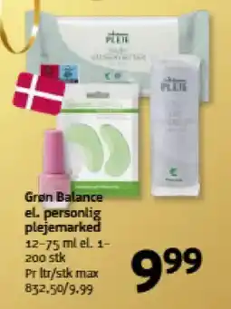 Løvbjerg Grøn balance el. personlig plejemarked tilbud