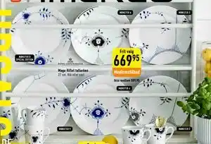 Mega Riflet tallerken