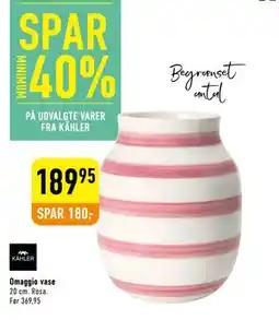 Imerco Omaggio vase tilbud