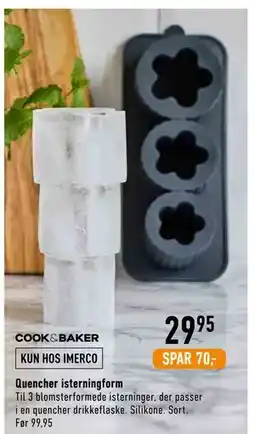 Imerco Quencher isterningform tilbud