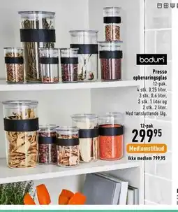 Imerco Presso opbevaringsglas tilbud