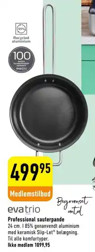 Imerco Professional sauterpande, Medlemspris tilbud