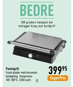 Imerco Paninigrill tilbud