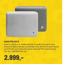 Panasonic Center AUDIO PRO A15 W tilbud