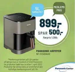 Panasonic Center PANASONIC AIRFRYER, Medlemspris tilbud