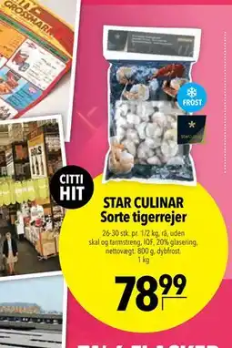 Citti STAR CULINAR Sorte tigerrejer tilbud