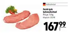 Citti Fersk tysk kalveschnitzel tilbud