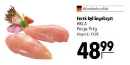 Citti Fersk kyllingebryst tilbud