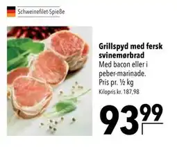 Citti Grillspyd med fersk svinemørbrad tilbud