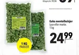 Citti Euka mentolbolsjer tilbud