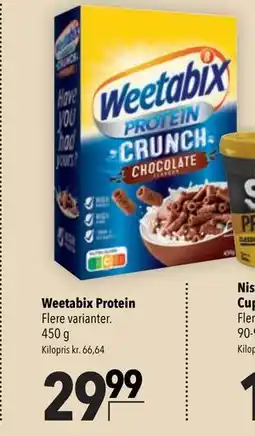 Citti Weetabix Protein tilbud