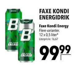 Citti Faxe Kondi Energy tilbud