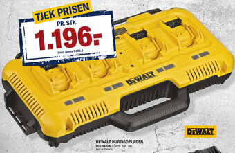 Dewalt Hurtigoplader DCB104-QW