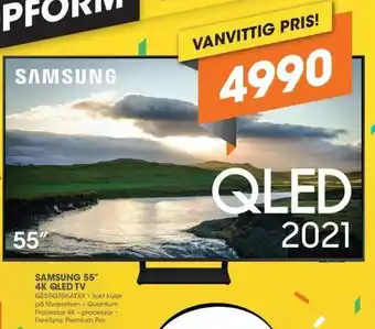 Expert Samsung 55" 4K QLED TV QE55Q70AATXX tilbud
