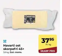 Dagrofa Food Service Havarti ost skorpefri 45+ tilbud