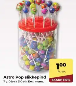 Dagrofa Food Service Astro pop slikkepind tilbud