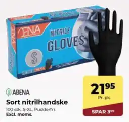 Dagrofa Food Service Sort nitrilhandske tilbud