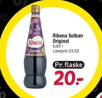 RIBENA Solbær original
