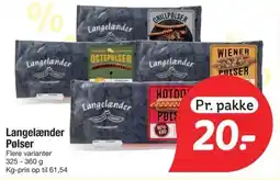 Fakta Tyskland LANGELÆNDER Pølser tilbud