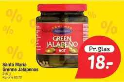 Fakta Tyskland SANTA MARIA Green jalapeño tilbud