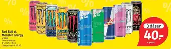 Fakta Tyskland Red bull el. monster energy tilbud