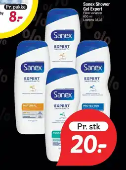 Fakta Tyskland SANEX Shower gel expert tilbud