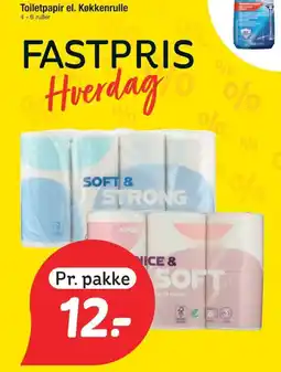 Fakta Tyskland Toiletpapir el. køkkenrulle tilbud