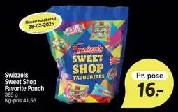 Fakta Tyskland SWIZZELS Sweet shop favorite pouch tilbud