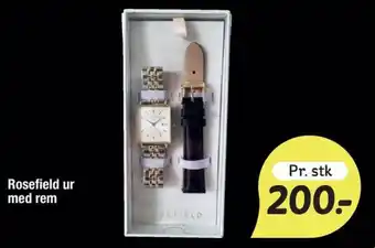 Rosefield ur med rem