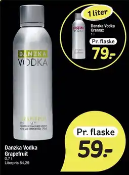 Fakta Tyskland DANZKA Vodka grapefruit tilbud