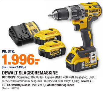 Stark Dewalt Slagboremaskine tilbud