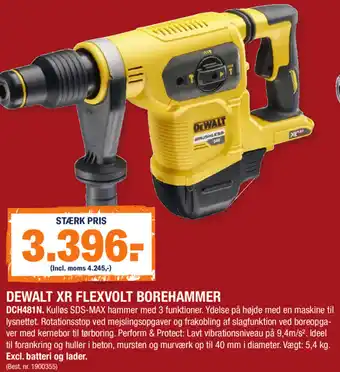 Stark Dewal Xr Flexvolt Borehammer DCH481N tilbud