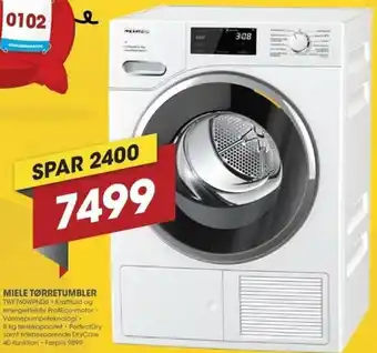 Punkt1 Miele Tørretumbler TWF760WPNDS tilbud