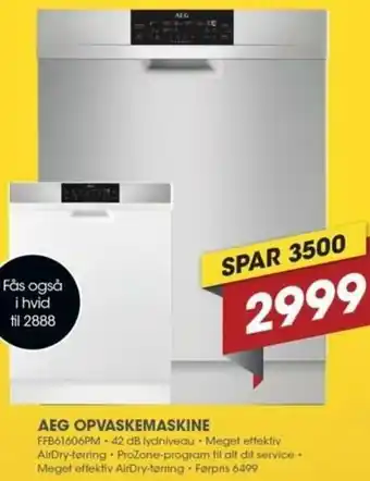AEG Opvaskemaskine FFB61606PM