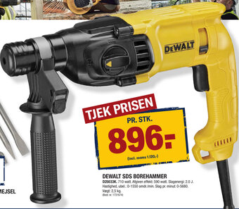 Stark Dewalt Sds Borehammer D25033K tilbud