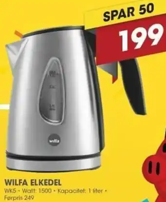 Punkt1 Wilfa Elkedel WK5 tilbud