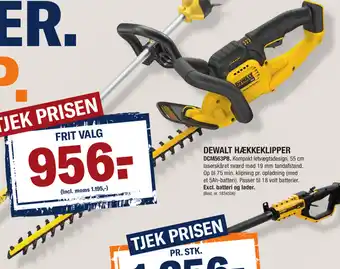 Stark Dewalt Hækkeklipper DCM563PB tilbud