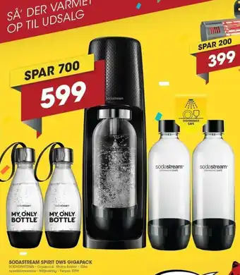 Punkt1 Sodastream Spirit DWS Gigapack tilbud