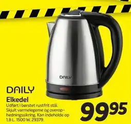 Din Isenkræmmer Elkedel tilbud