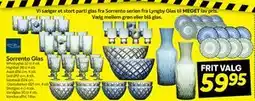 Din Isenkræmmer Sorrento Glas tilbud