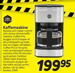 Din Isenkræmmer Kaffemaskine tilbud