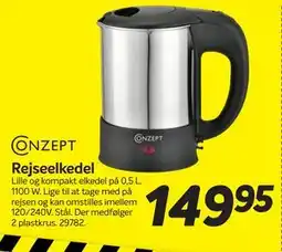 Din Isenkræmmer Rejseelkedel tilbud