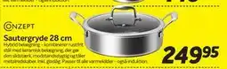 Din Isenkræmmer Sautergryde 28 cm tilbud