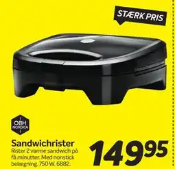 Din Isenkræmmer Sandwichrister tilbud