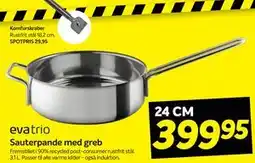 Din Isenkræmmer Sauterpande med greb tilbud