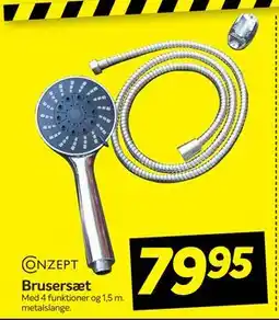 Din Isenkræmmer Brusersæt tilbud